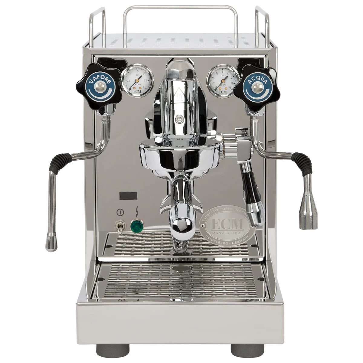 Premium Espresso Bundle: ECM Mechanika VI Slim PID + DF54 Grinder
