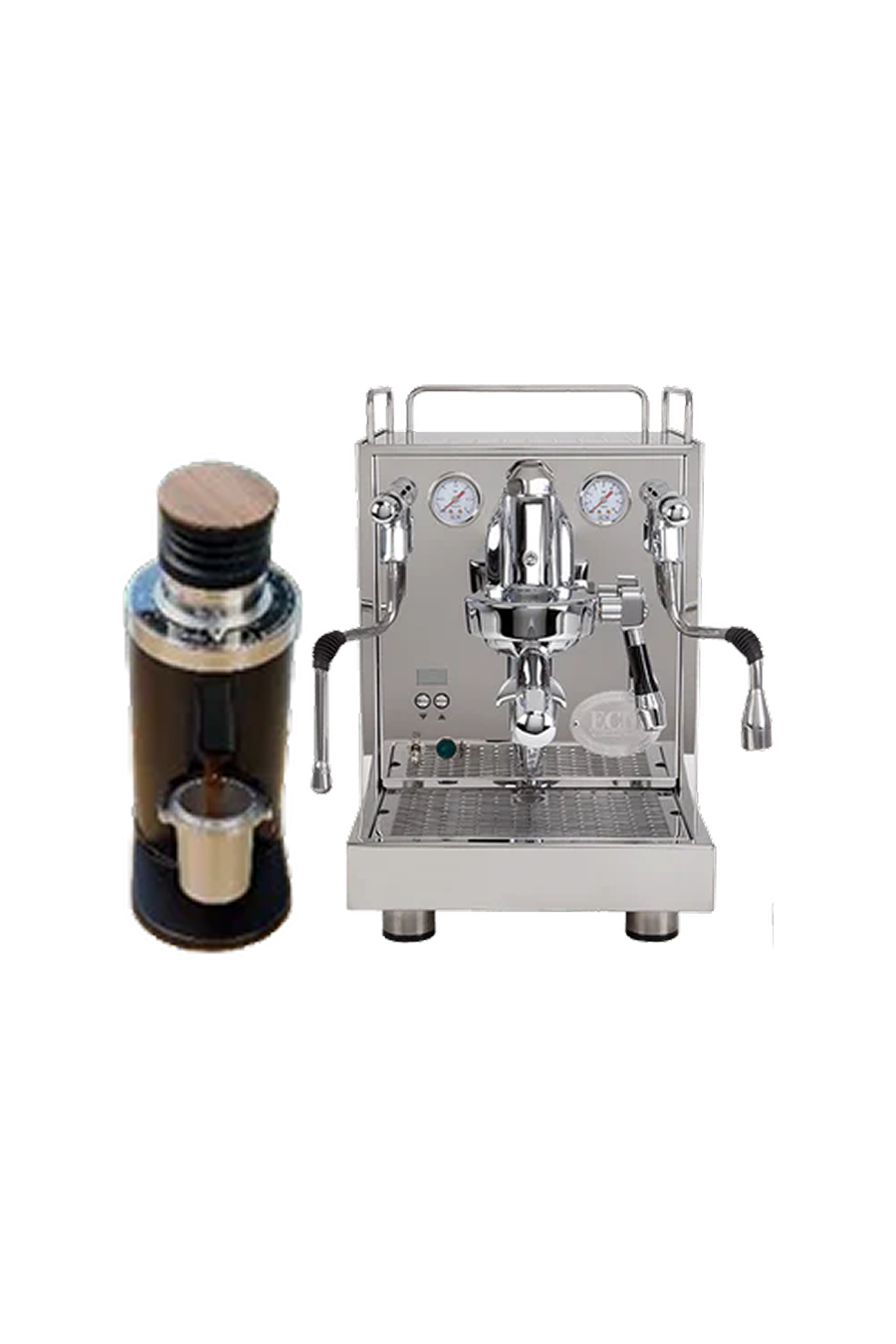 Premium Espresso & Grinding Bundle: Mechanika MAX + DF64 Grinder