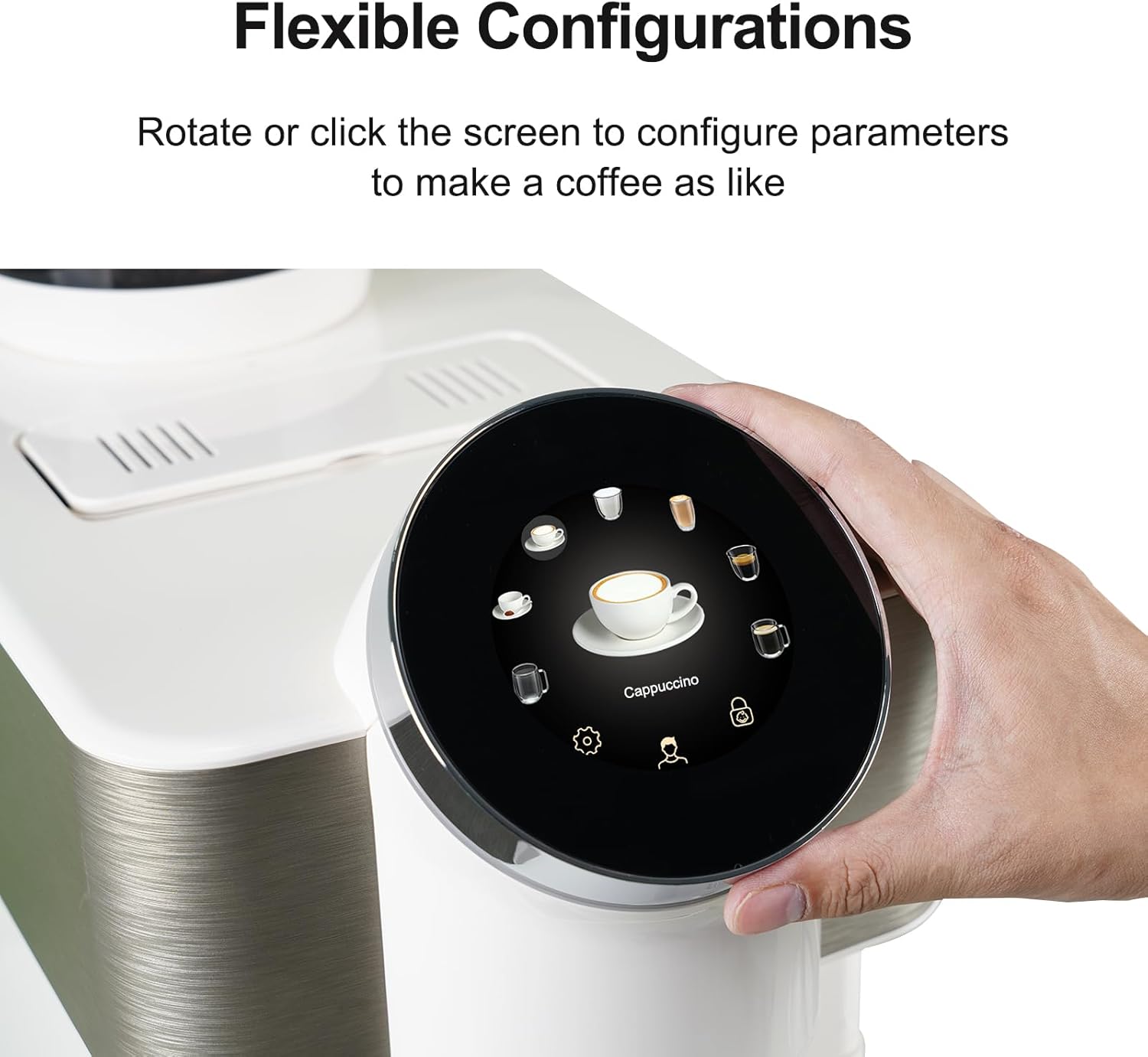 Dr.Coffee H2 Fully Automatic Espresso Coffee Machine