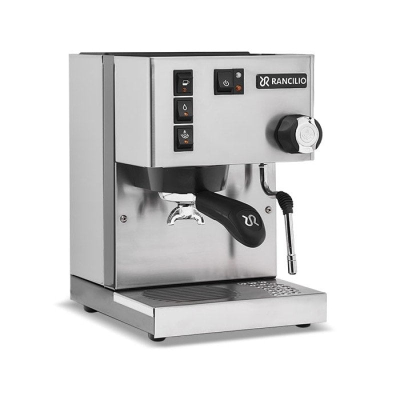 Rancillio Silvia Stainless Steel Or Black Coffee Machine + DF54 Grinder