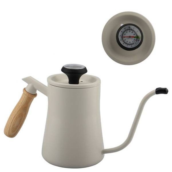 Gooseneck Coffee Kettle White