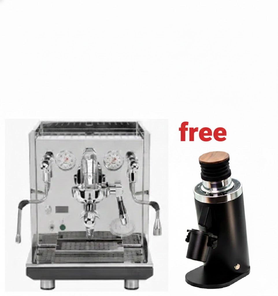 ECM Synchronika II + DF64 Home Barista Bundle