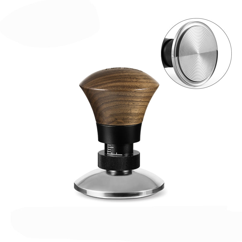 MHW  Armor Series Coffee Tamper 58.35mm-walnut-thread