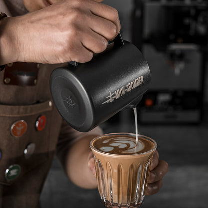 MHW-3BOMBER Latte Art Milk Jug 5.0 Matte Black