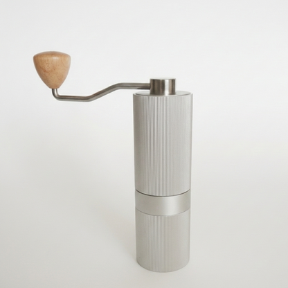 MHW Racing M1 Manual Coffee Grinder Silver