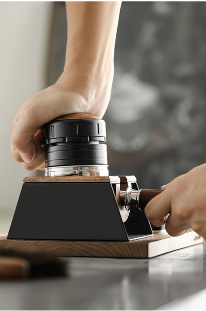 MHW Memory Series Slow Rebound Coffee Tamper 58.35mm-Black-Thread