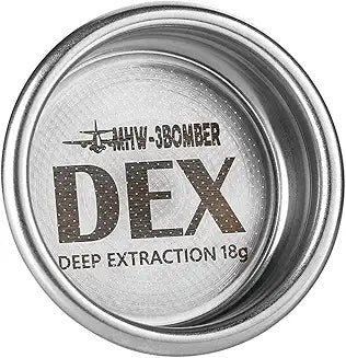 MHW DEX Precision Filter Basket. Available in 15g,  18g, 20g & 22g.