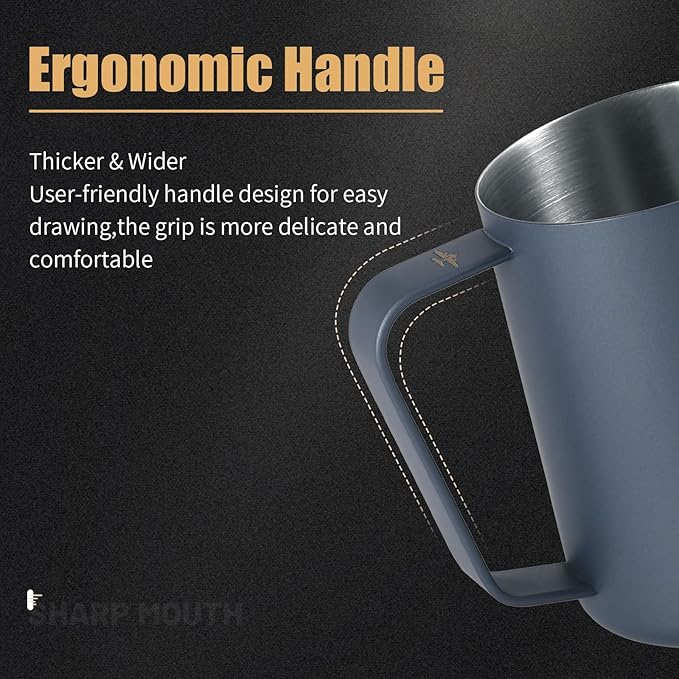 MHW Milk Jug 3.0 450ml Prussian Blue