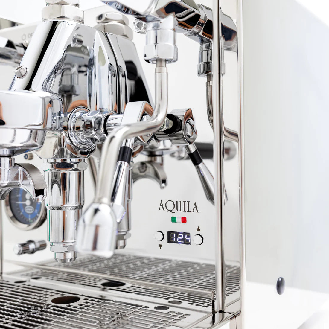 Quick Mill Aquila Profi Stainless Steel Coffee Machine