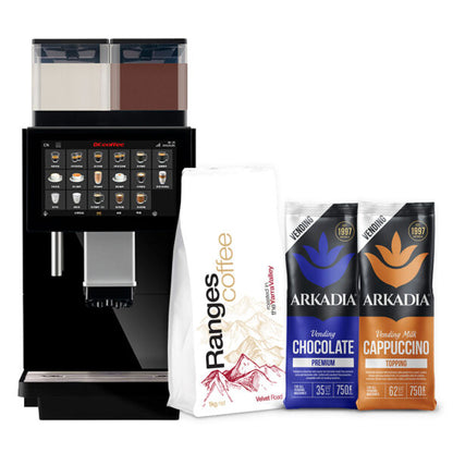 Dr. Coffee F100 PW Automatic Coffee with Water Tank