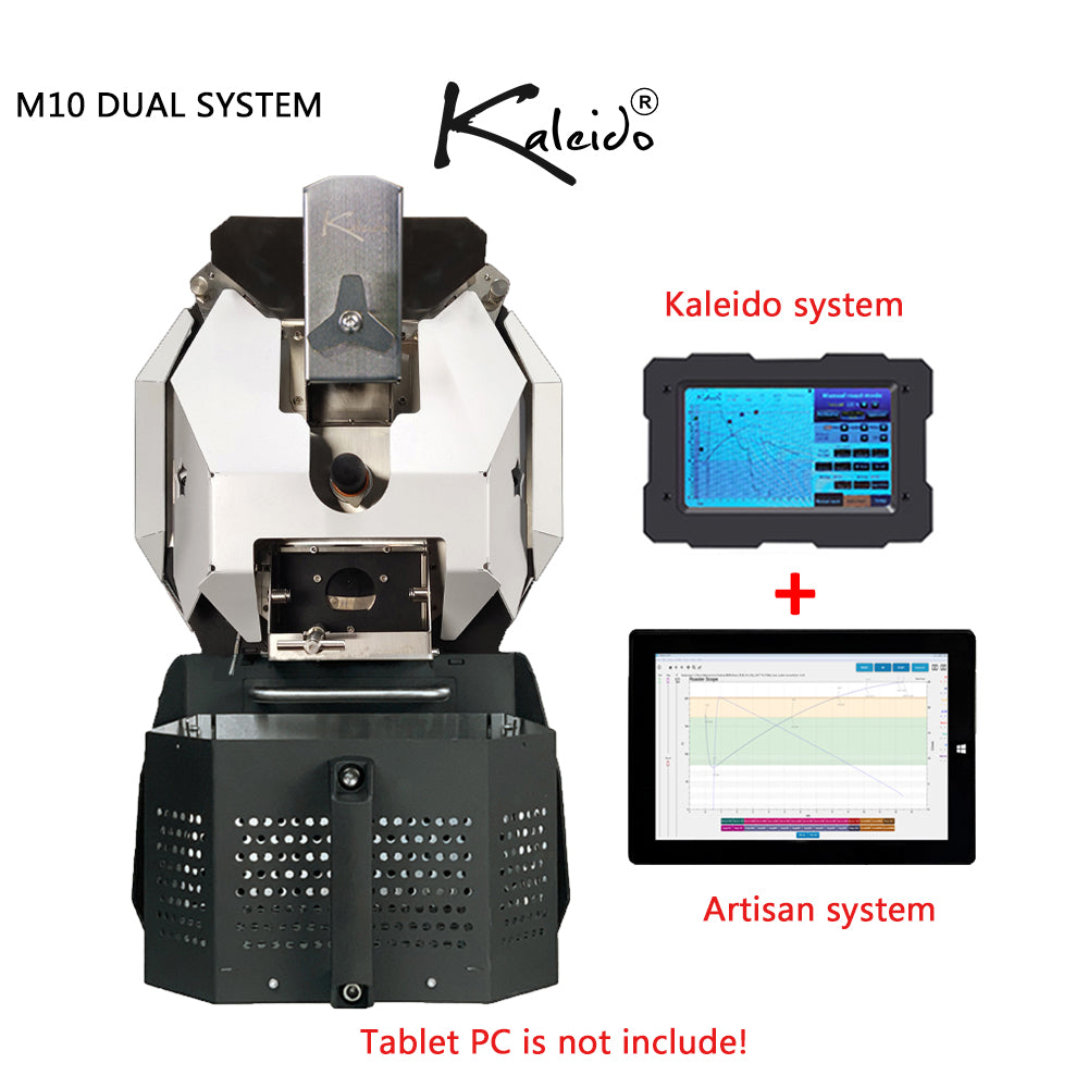 M10 Dual 1.2kg Coffee Roaster (220V) (Artisan System + Kaleido Tablet)