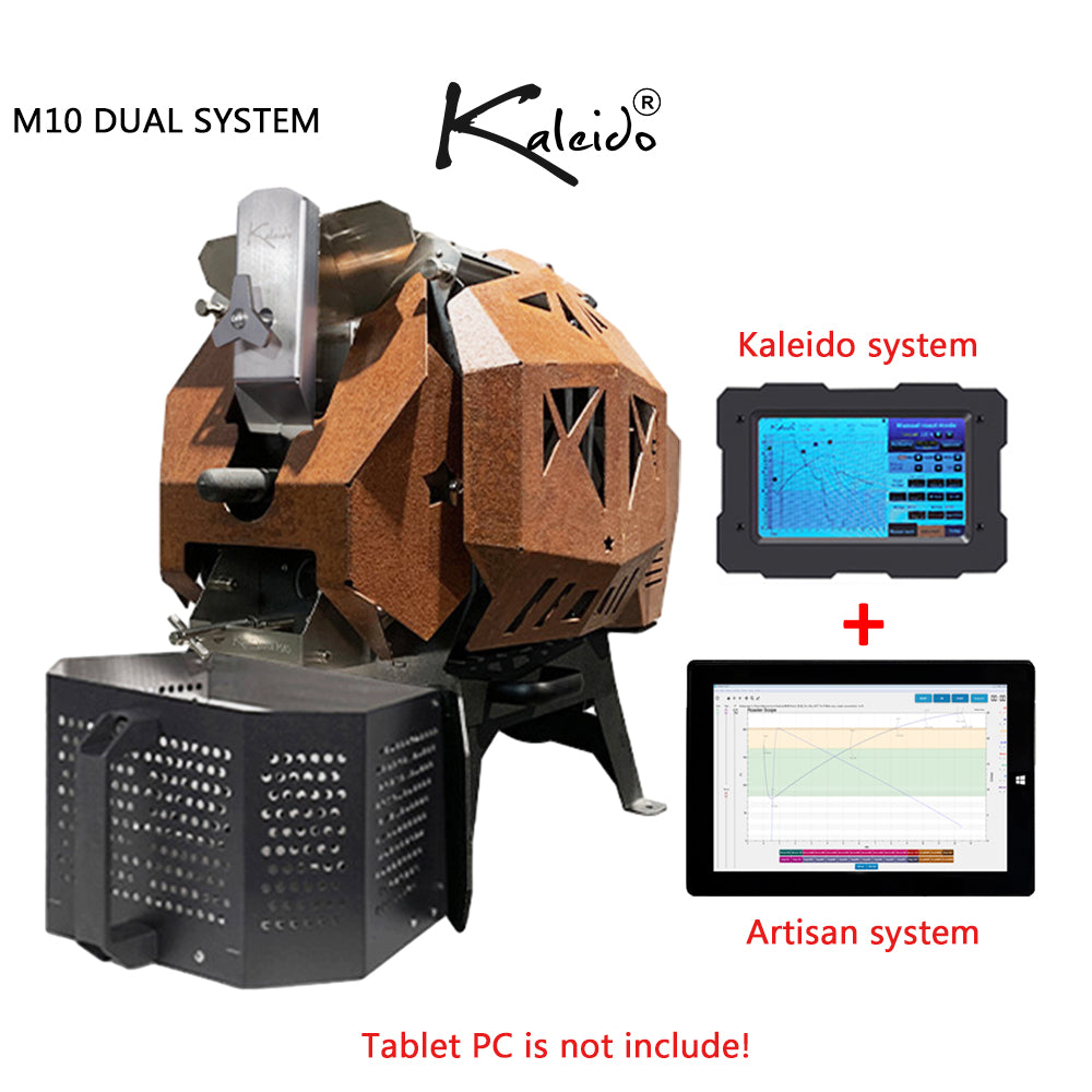 M10 Dual 1.2kg Coffee Roaster (220V) (Artisan System + Kaleido Tablet)